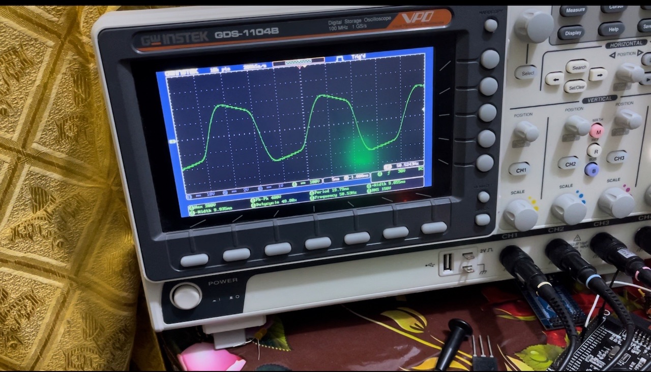 Single Phase Inverter Waveform